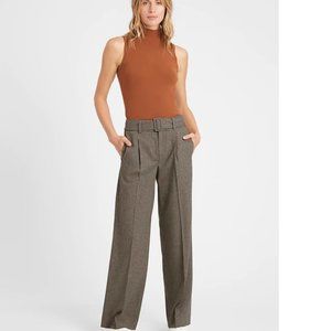 LIKE NEW Banana Republic Petite High-Rise Slim Wide-Leg Pant 10
